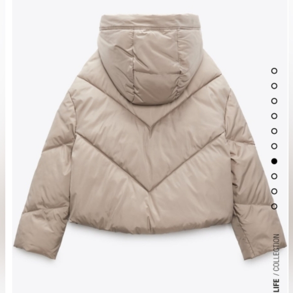 New Zara Puffer Coat - Picture 6 of 6